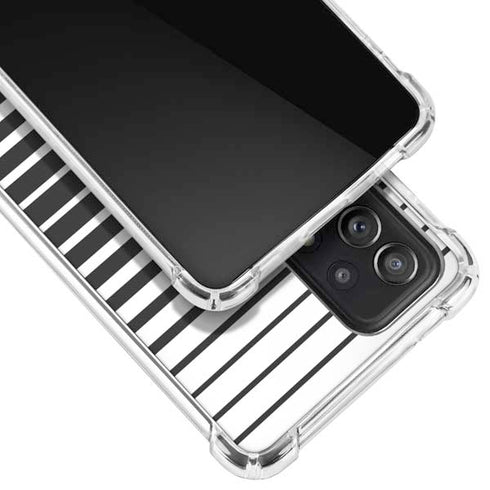 Modern Stripes Galaxy A72 5G Clear Case